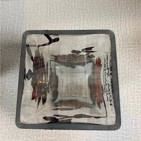 Joan Baker Designs Stained Glass Floral Vase Vintage - Picture 10 of 12